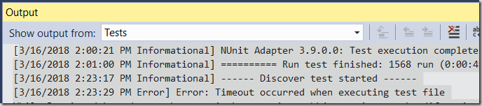 Chutzpah Test Adapter – Timeout occurred when executing test file ...
